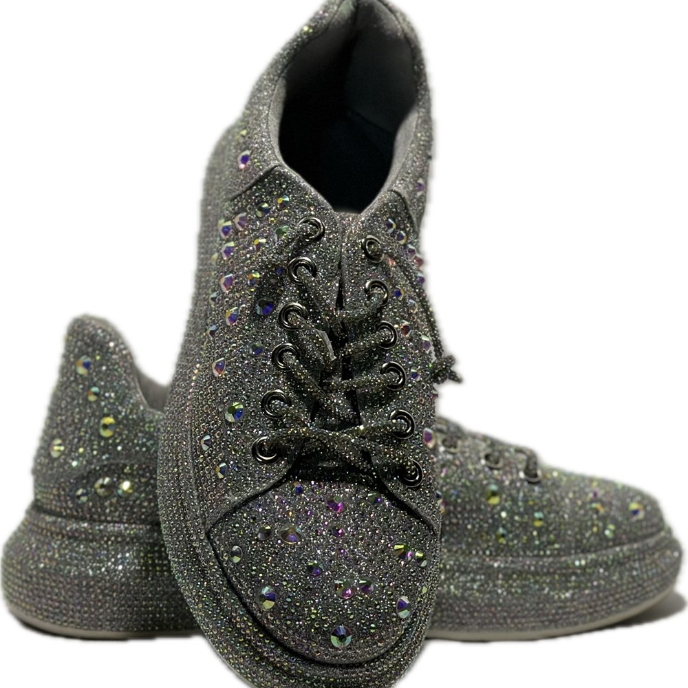 Rhinestone sneakers